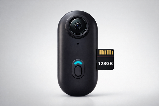 Mini Action Cam 4K WiFi con 128GB – Compatta, Stabilizzata, Ideale per Sport e Viaggi