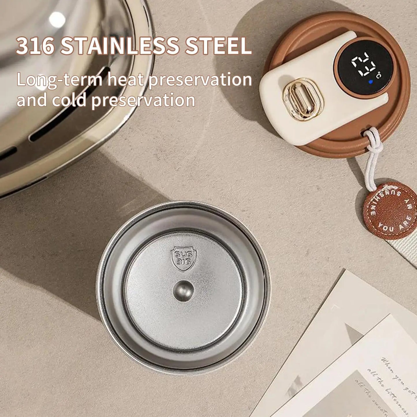 Smart Display Thermal Mug